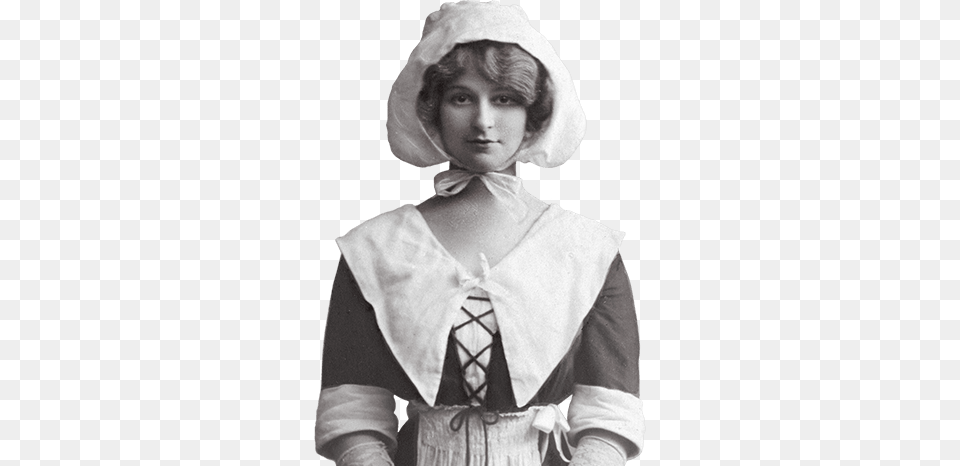 Quaker Woman, Adult, Bonnet, Clothing, Female Free Png