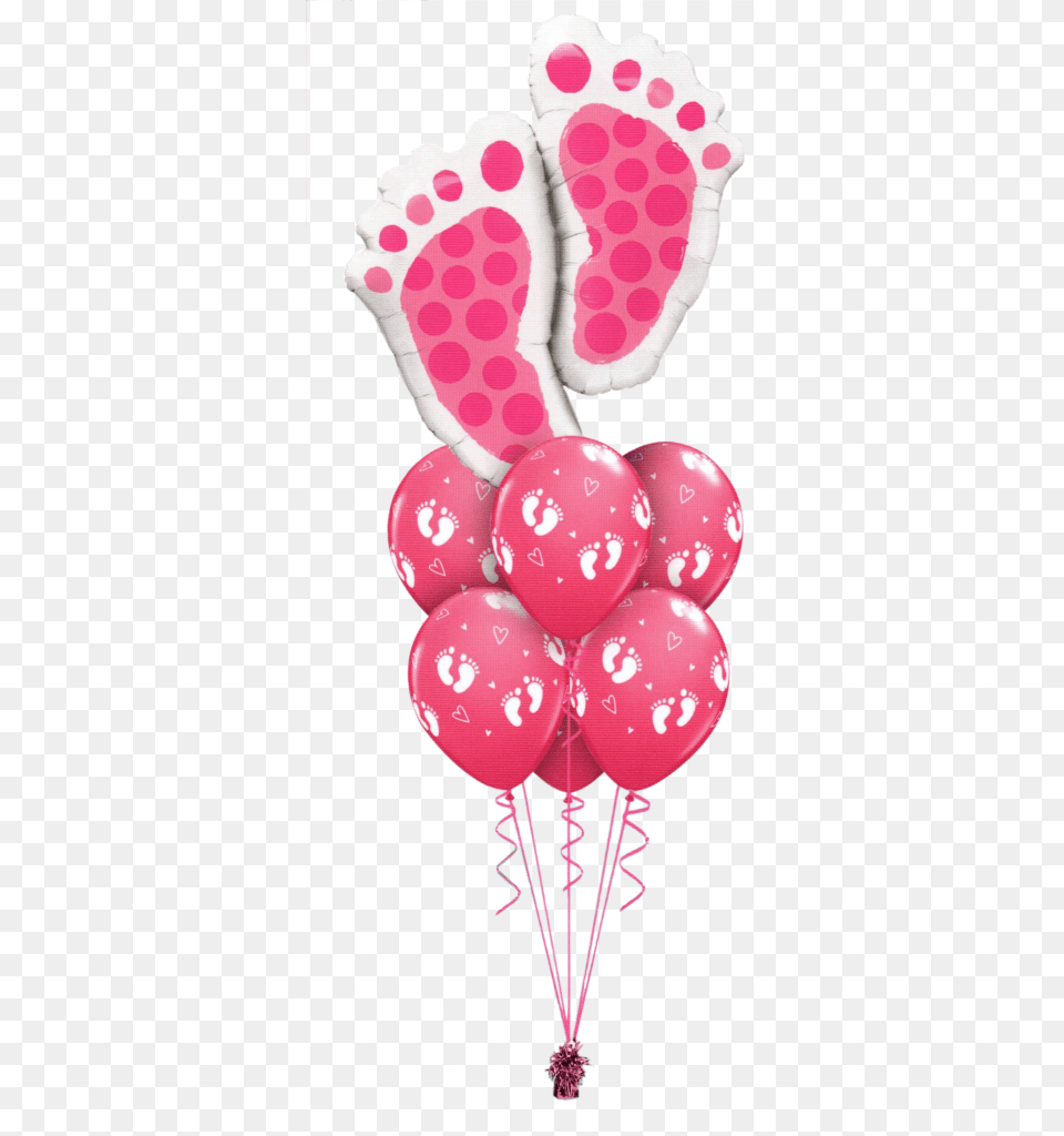Qualatex Baby Feet Balloons, Balloon Free Transparent Png