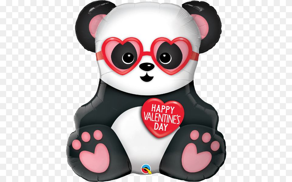 Qualatex Balloon For Valentines, Toy, Teddy Bear, Plush Png Image