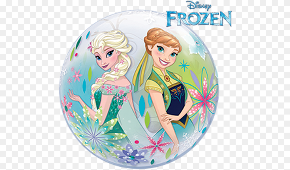 Qualatex Disney Frozen Fever Qualatex 12 Inch Air Fill 6th Birthday Frozen Design, Book, Comics, Publication, Baby Png