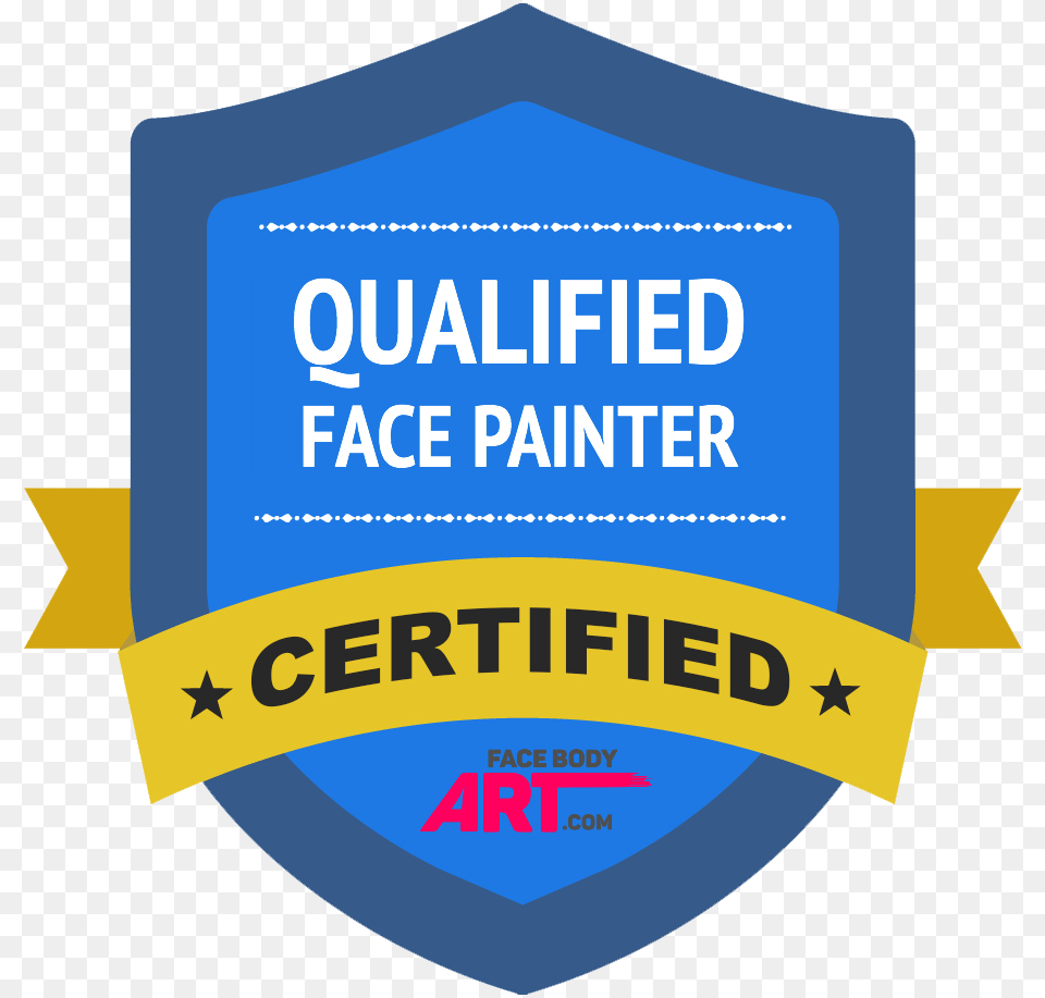 Qualified Face Painter Certified, Badge, Logo, Symbol Png Image