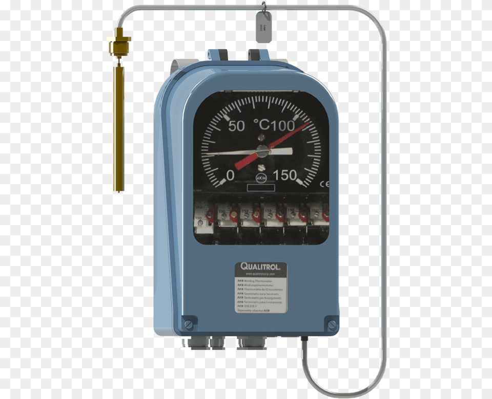 Qualitrol Akm Otiwti Capillary Based Oil Thermometer, Gauge Png