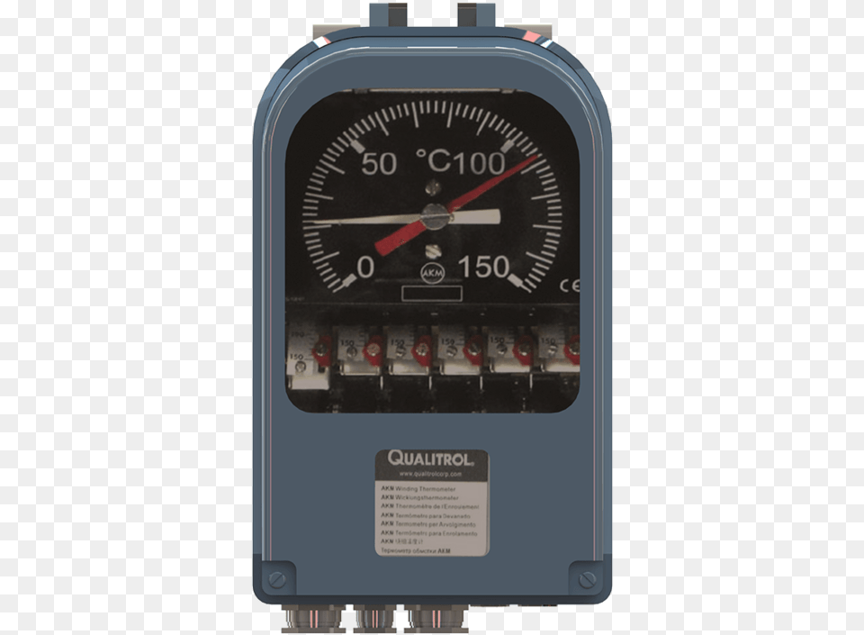 Qualitrol Akm Otiwti Capillary Based Oil Thermometer Transformer Oil Surface Thermometer, Gauge Png Image
