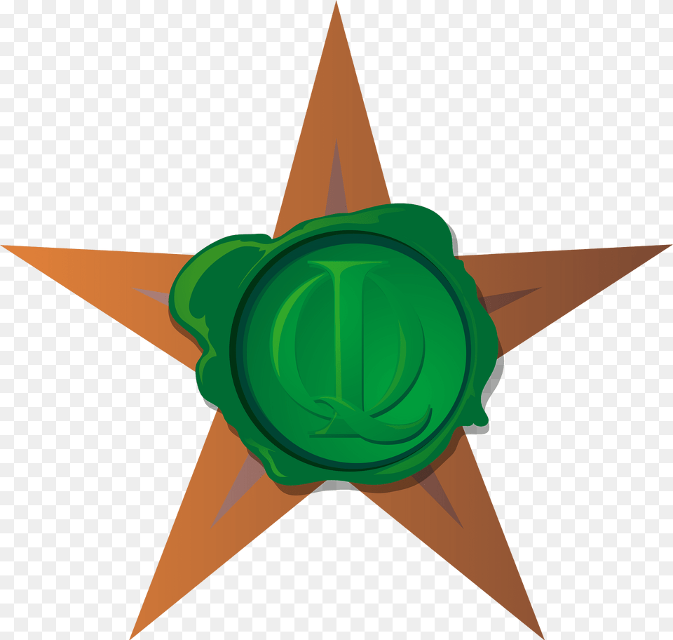 Quality Barnstar Clipart, Green, Symbol, Ammunition, Grenade Png