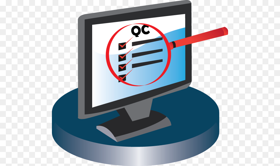 Quality Center Icon Quality Management Icon, Computer Hardware, Electronics, Hardware, Monitor Free Png