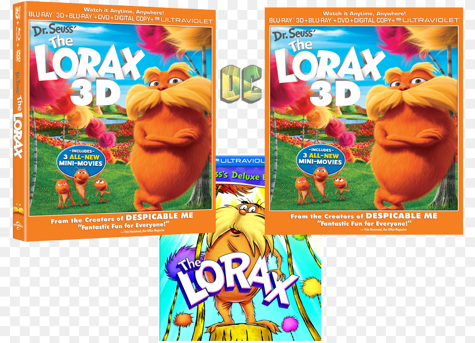 Quality High Dr Seuss39 S The Lorax Deluxe Edition Region 1 Import, Animal, Bird, Baby, Person Free Transparent Png