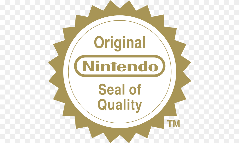 Quality Seal Nintendo, Gold, Logo Free Transparent Png