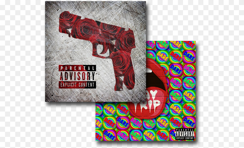 Quality Starts With Perfection Album Cover, Firearm, Weapon, Art, Graphics Free Png Download