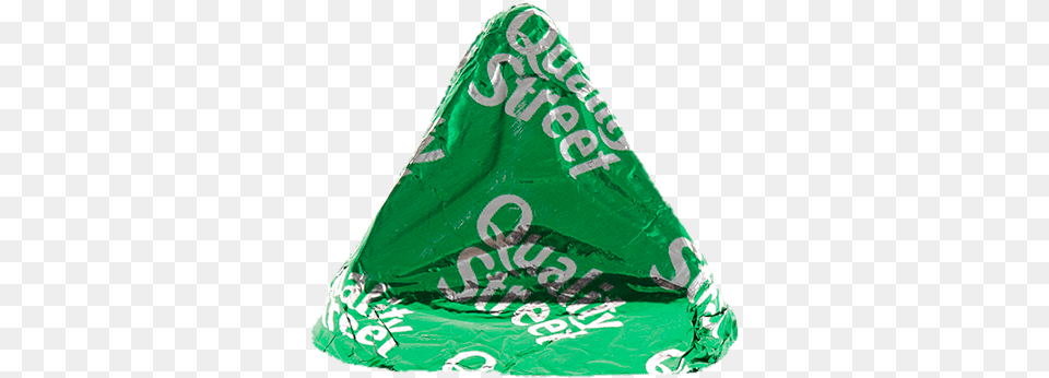 Quality Street Green Triangle Tent Free Png Download