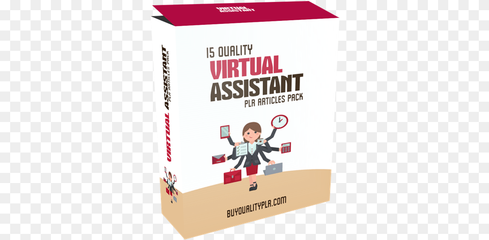 Quality Virtual Assistant Plr Articles Pack Cartoon, Box, Baby, Person, Cardboard Free Transparent Png