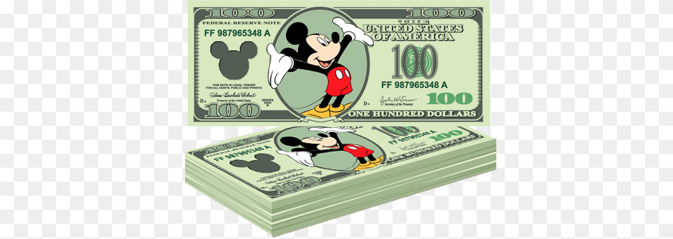 Quanto Levar De Dinheiro Para Gastar Em Orlando Micky Mouse March Versions, Money, Baby, Person, Animal Png