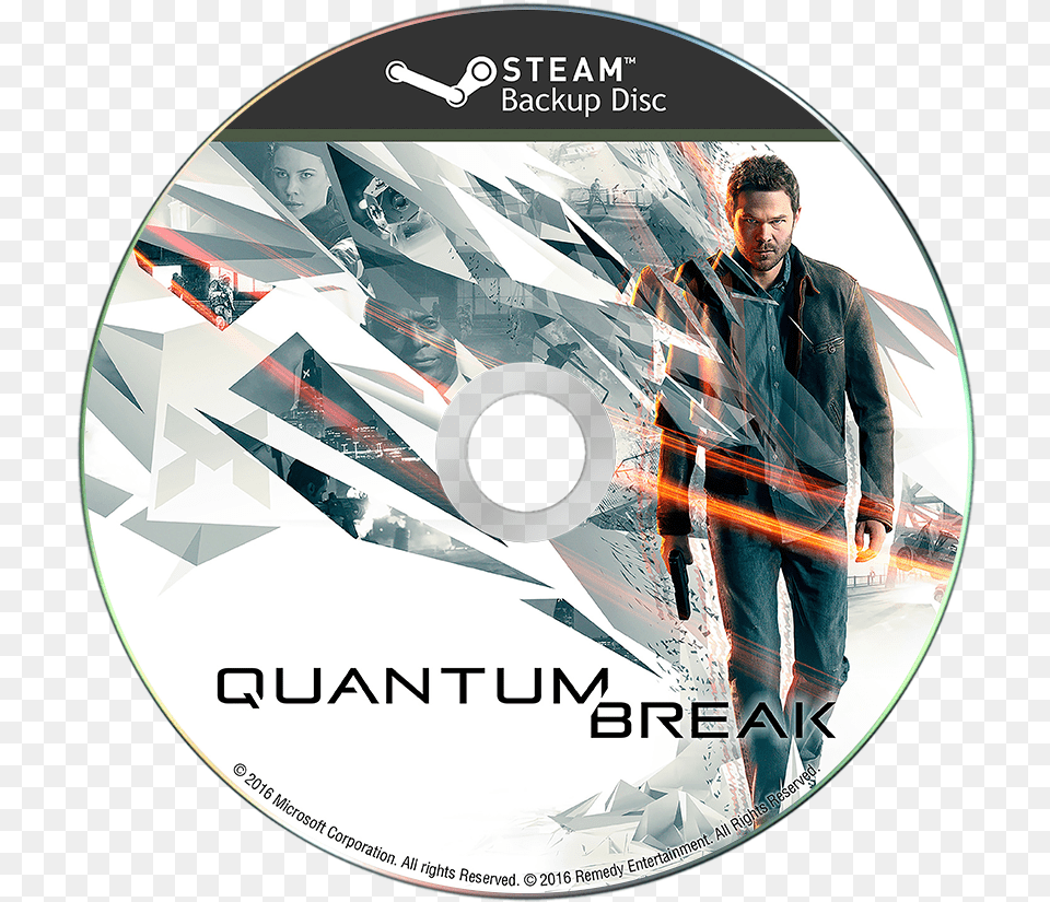Quantum Break Wallpaper 4k, Disk, Dvd, Adult, Person Free Png Download