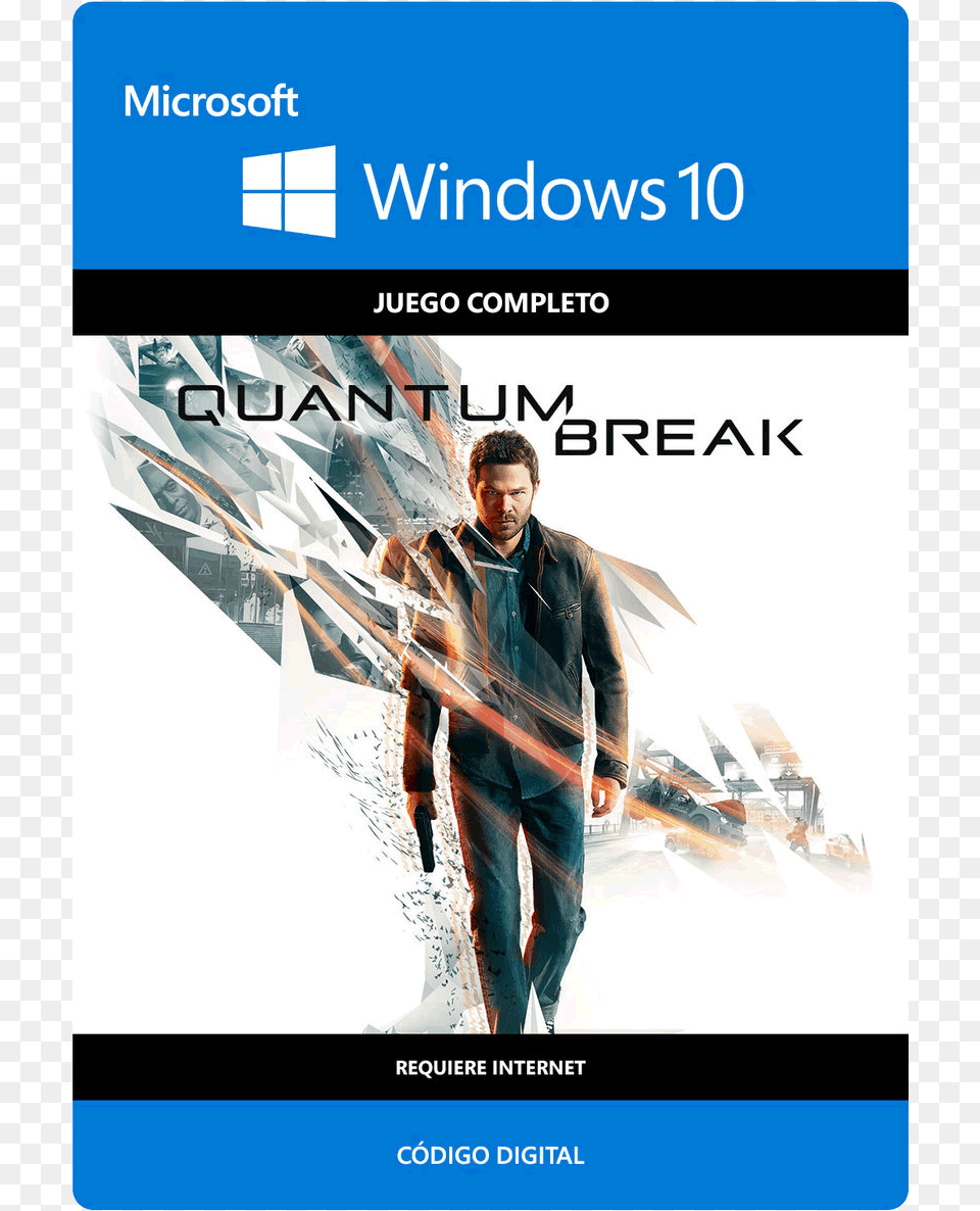 Quantum Break Xbox One, Adult, Advertisement, Male, Man Free Png
