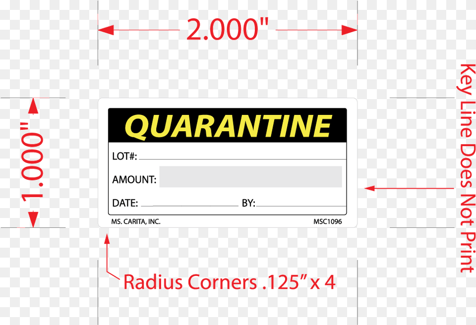 Quarantine Lot Labels Carmine, Text, Computer Hardware, Electronics, Hardware Free Transparent Png