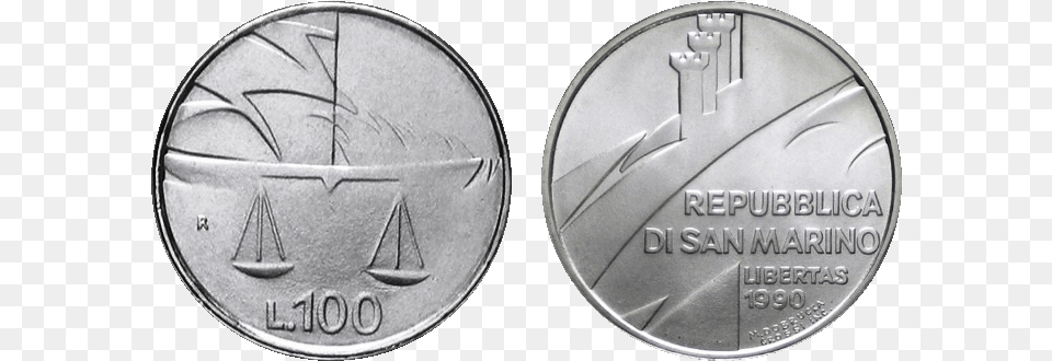 Quarter, Silver, Coin, Money, Disk Free Transparent Png