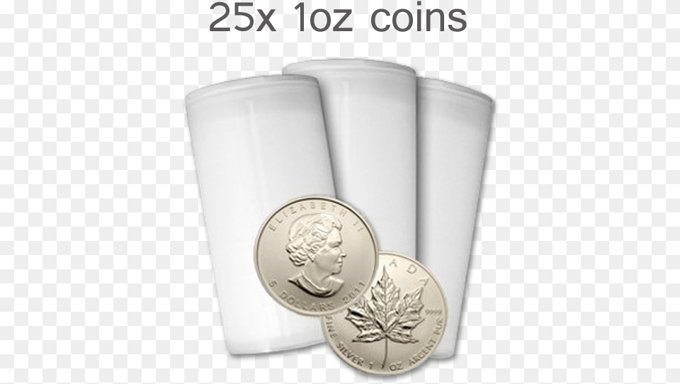 Quarter, Silver, Coin, Money, Bottle Png Image