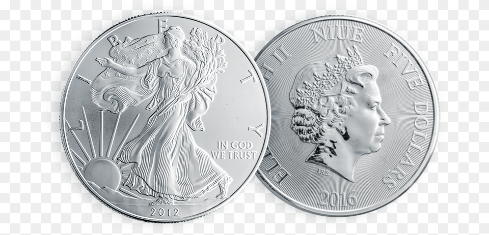 Quarter, Silver, Person, Coin, Money Free Png