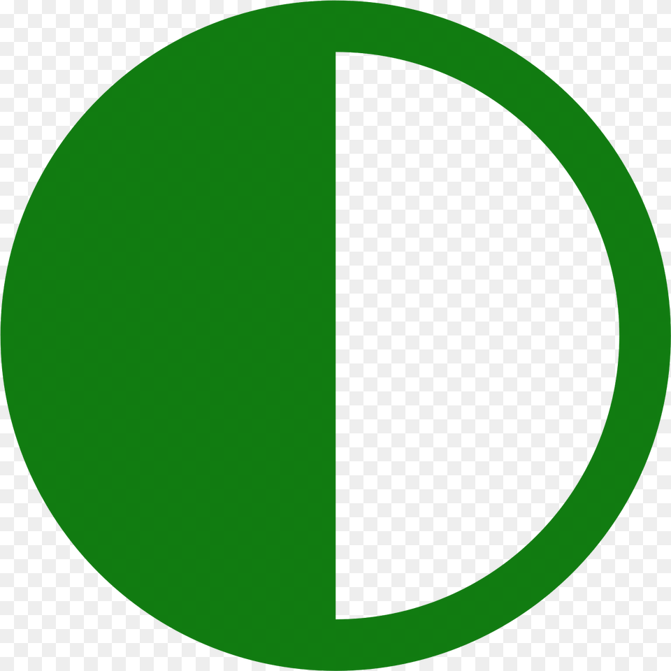 Quarter Clipart Collar De Luna, Green, Symbol, Disk Free Transparent Png