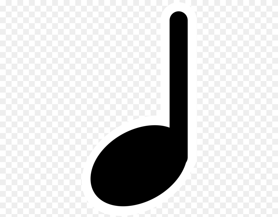 Quarter Note Musical Note Musical Notation Rest, Cutlery, Spoon Free Png Download