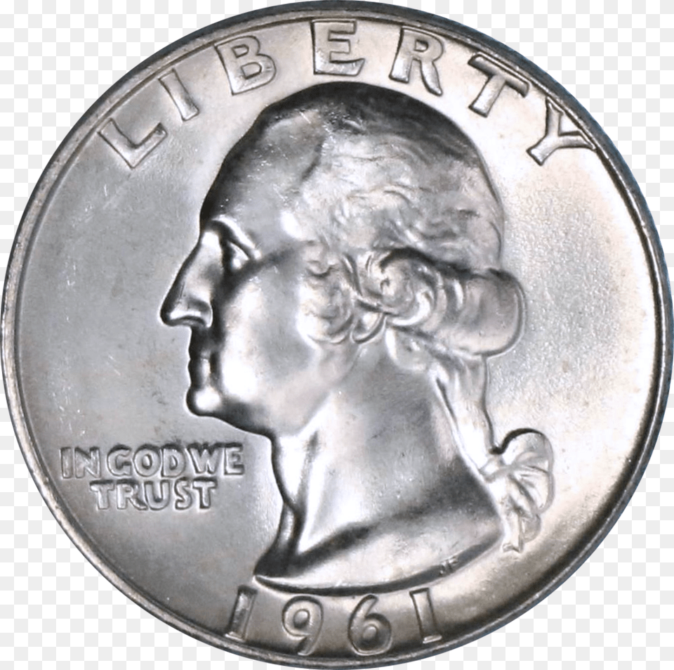 Quarter Obverse Coin, Adult, Male, Man, Money Png Image