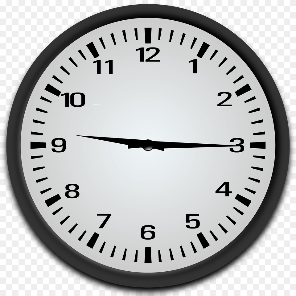 Quarter Past 9 Clipart, Analog Clock, Clock Png Image