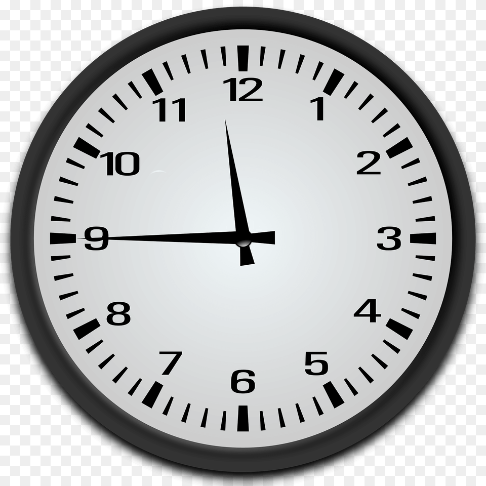 Quarter To 12 Clipart, Analog Clock, Clock Png Image