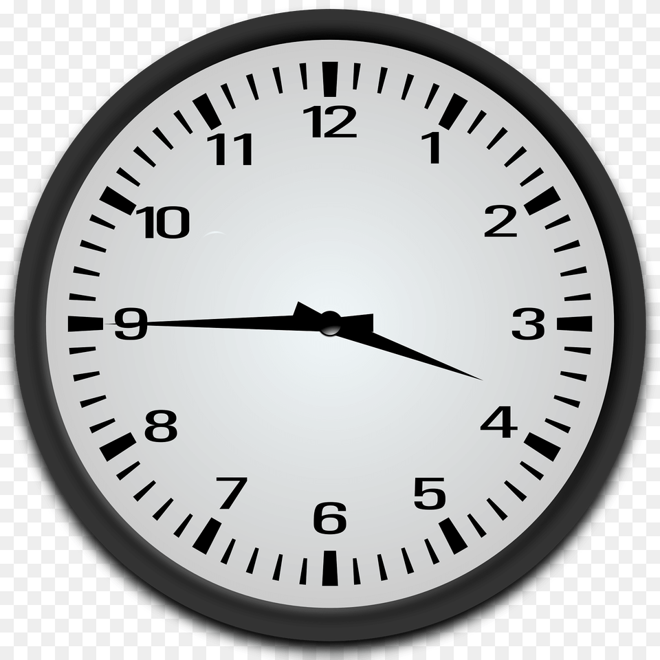 Quarter To 4 Clipart, Analog Clock, Clock Free Png Download