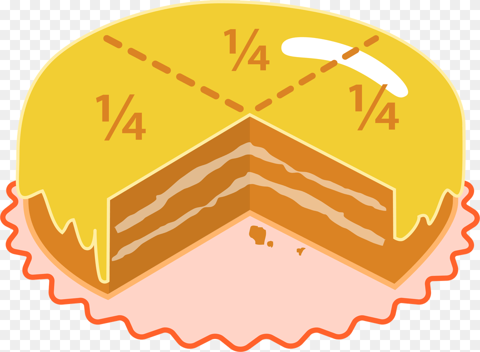 Quartered Cake Clip Arts, Dessert, Food Free Transparent Png