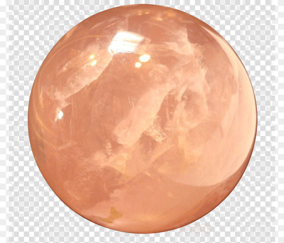 Quartz Clipart Rose Quartz Crystal, Accessories, Mineral, Sphere, Jewelry Free Transparent Png