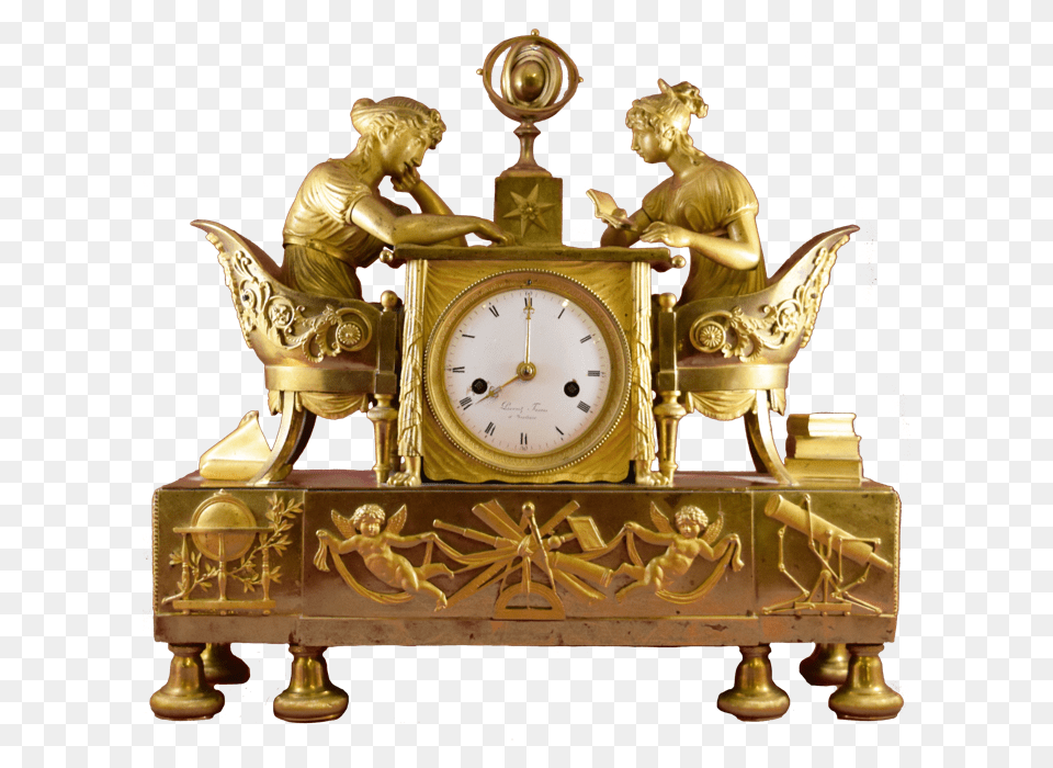 Quartz Clock, Bronze, Adult, Male, Man Free Png Download