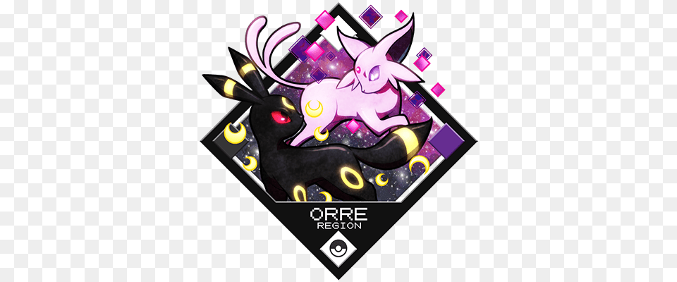 Quas Quas Pokemon Orre Region Starters, Art, Graphics, Purple, Floral Design Png Image