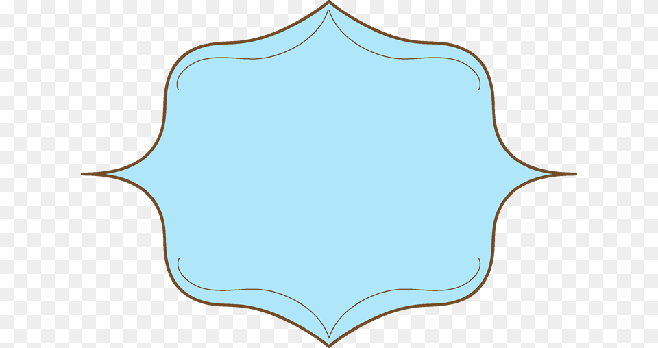 Quatrefoil Frame Clipart Light Blue Label, Armor, Shield, Logo Free Png Download