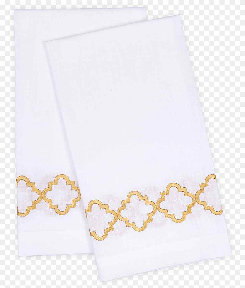 Quatrefoil Guest Towel Construction Paper, Napkin, Home Decor, Linen Free Transparent Png
