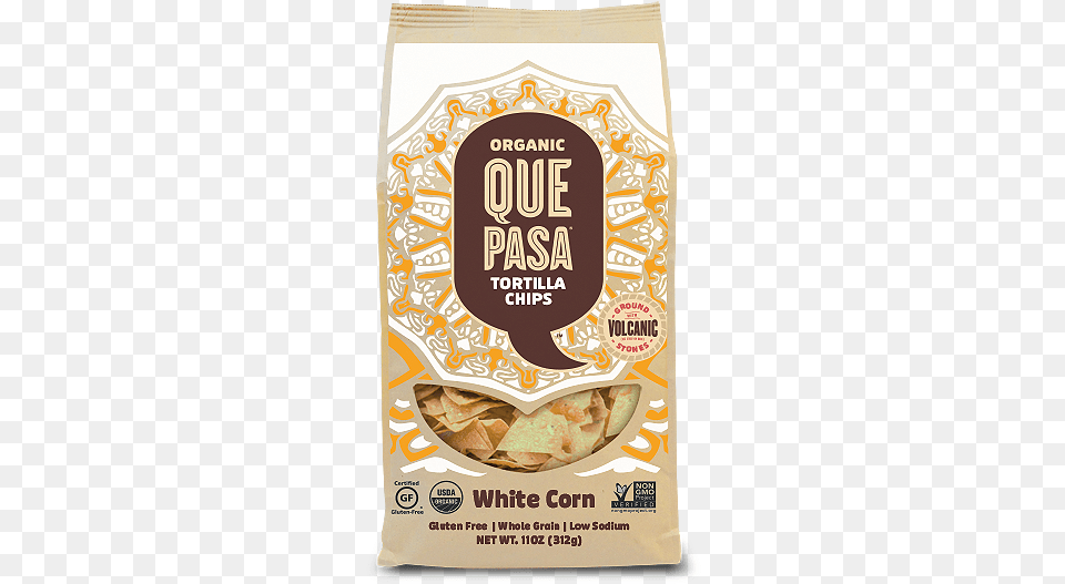 Que Pasa Yellow Corn Tortilla Chips, Bread, Food, Advertisement, Snack Free Png