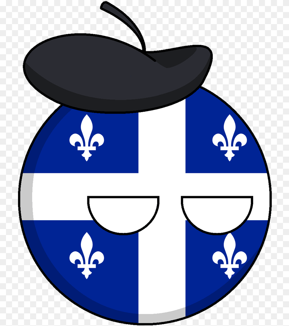 Quebecker Hashtag French Quebec Flag, Clothing, Hat, Sun Hat Free Png