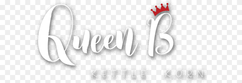 Queen B Kettle Korn Goodness That Pops Homepage Calligraphy, Logo, Text Free Transparent Png