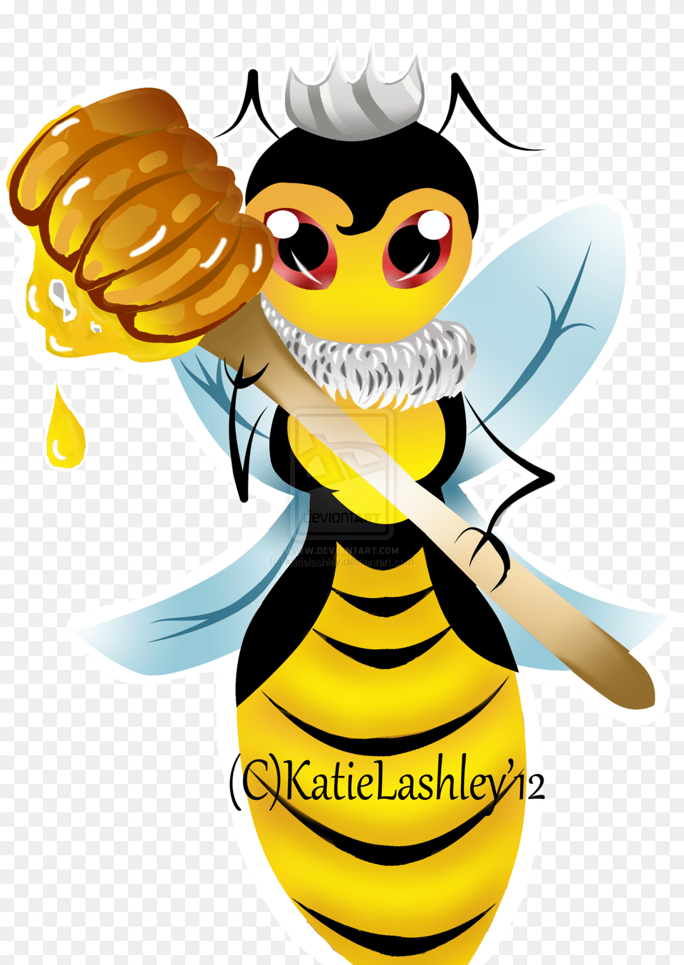 Queen Bee Clip Art, Animal, Honey Bee, Insect, Invertebrate Png