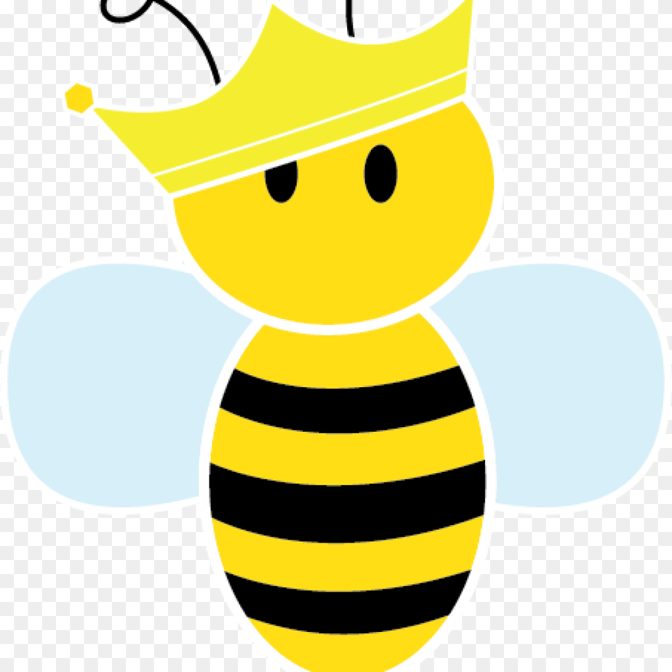 Queen Bee Clipart Cute Queen Bee Clipart Science Clipart Cute Bee Clipart Transparent, Animal, Honey Bee, Insect, Invertebrate Free Png Download