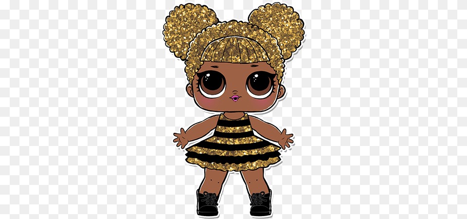 Queen Bee Lol Surprise Queen Bee, Baby, Person, Face, Head Free Png