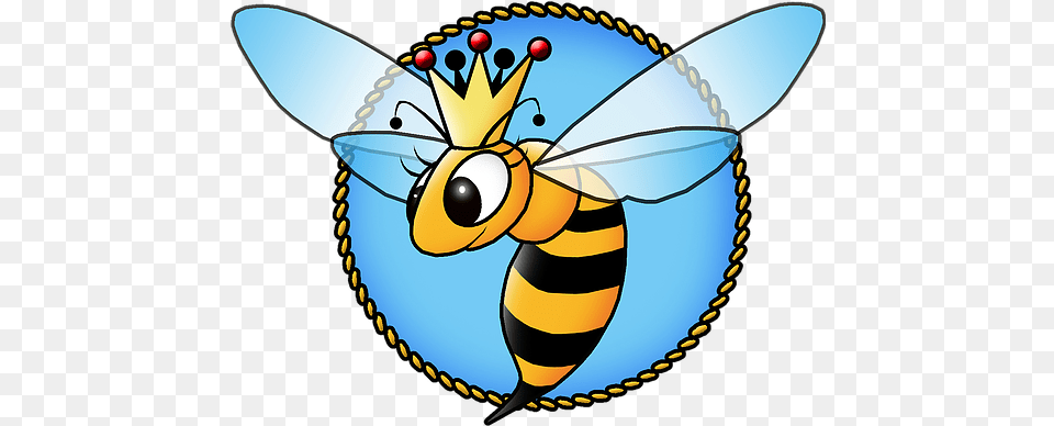 Queen Bee Notary Animated Queen Bee, Animal, Honey Bee, Insect, Invertebrate Free Png