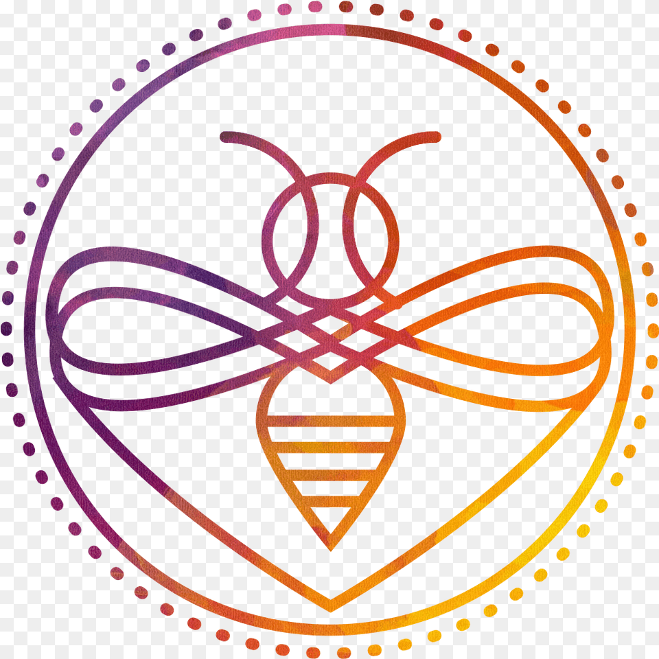 Queen Bee Retreats, Logo, Light, Person, Symbol Free Png Download