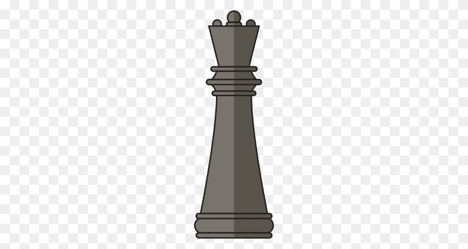Queen Chess Figure Black, Game Png Image