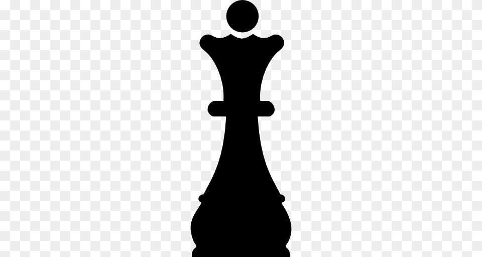 Queen Chess Piece Black Shape, Silhouette, Person Free Png Download