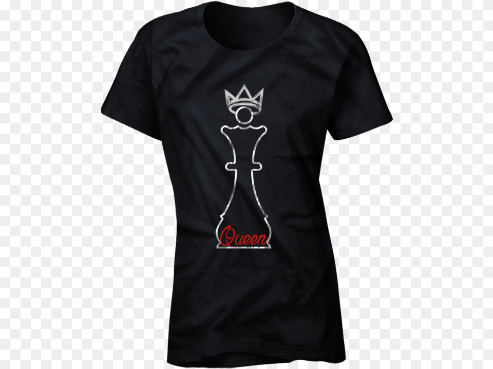 Queen Chess Shirt Women, Clothing, T-shirt, Boy, Male Png Image