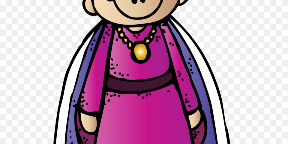 Queen Clipart, Purple, Clothing, Dress, Fashion Png