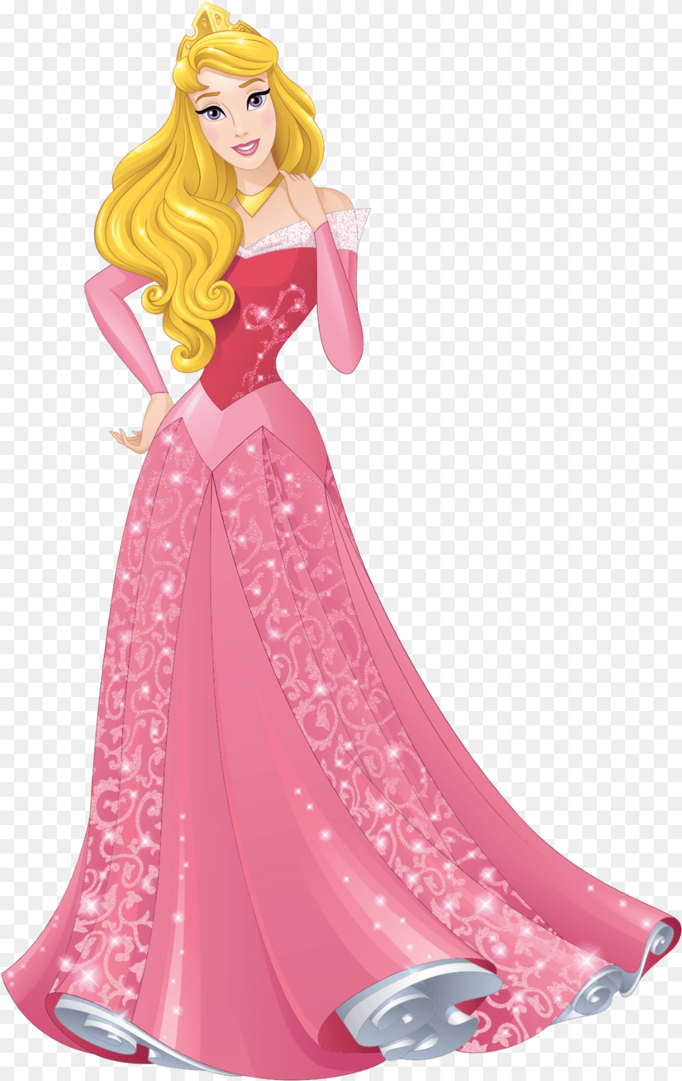Queen Clipart Aurora Transparent, Clothing, Gown, Dress, Formal Wear Free Png