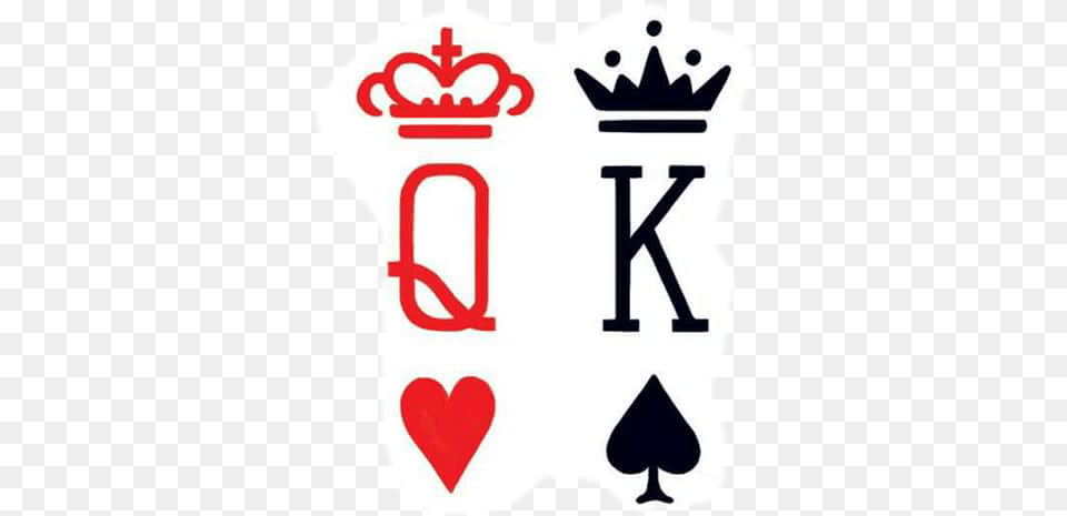 Queen Crowns Queen And King Cards, Symbol, Text, Dynamite, Weapon Png Image