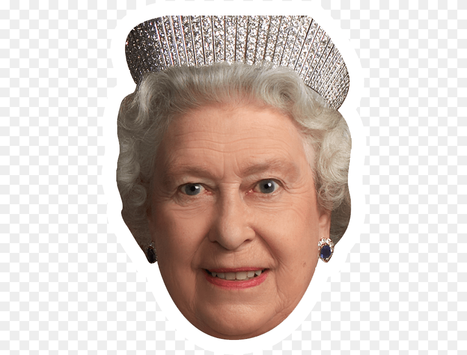 Queen Elizabeth Face, Accessories, Adult, Female, Person Free Png Download