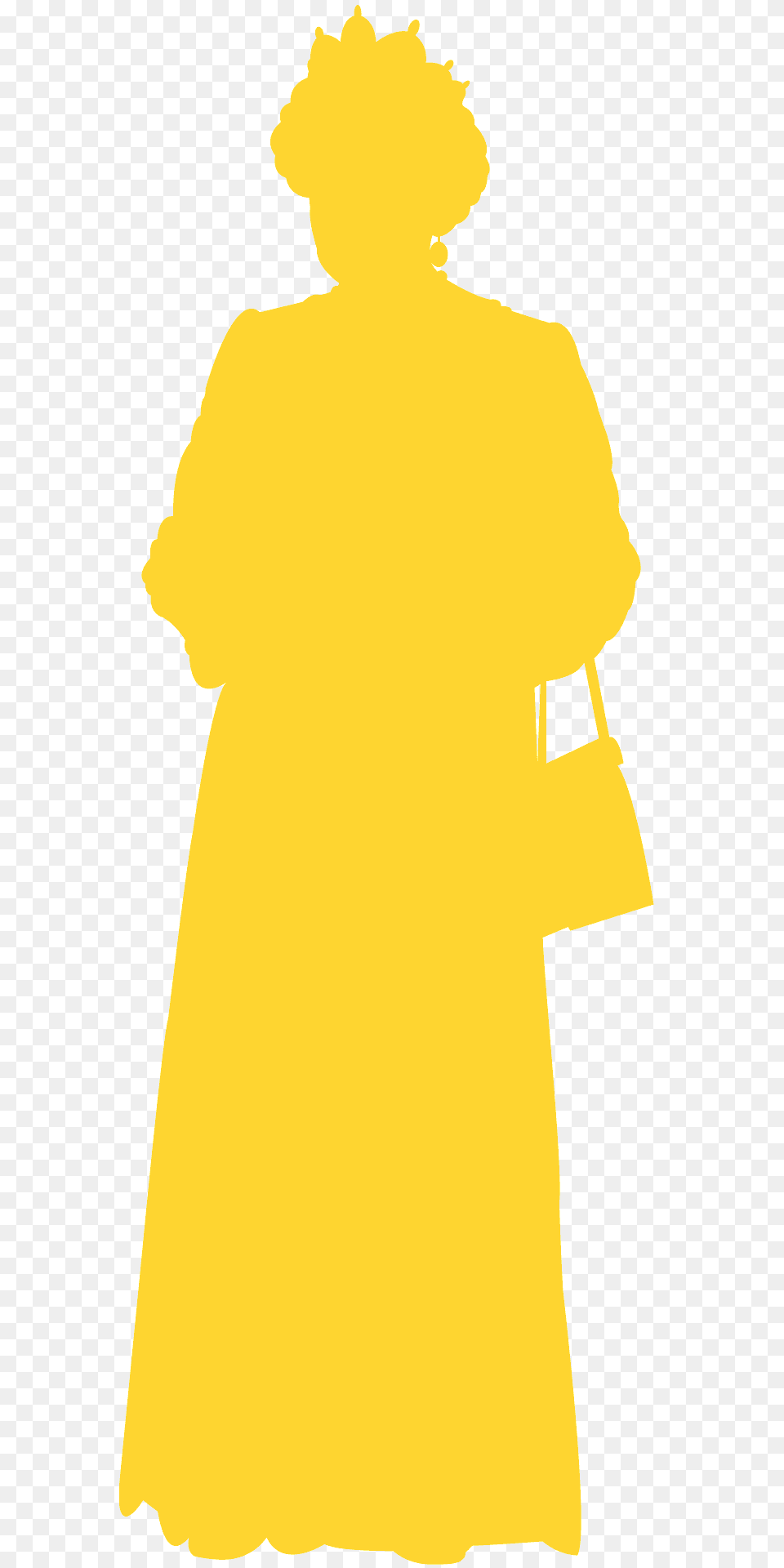 Queen Elizabeth Ii Silhouette, Clothing, Coat, Adult, Female Png