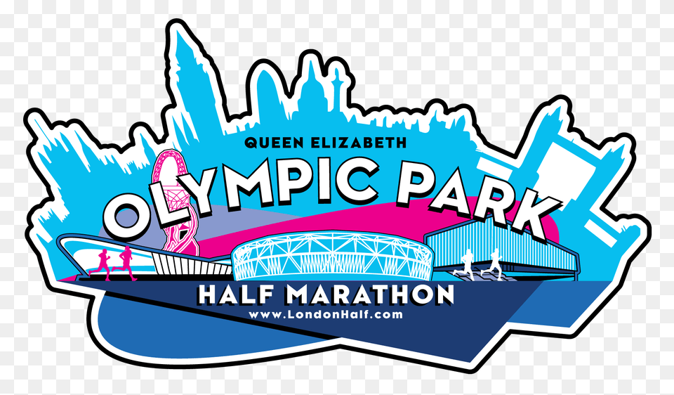 Queen Elizabeth Olympic Park Half Marathon February, Advertisement, Poster, Ice, Outdoors Png